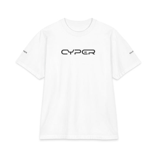 Cyper Racing Tee (Premium) — Motorsport Graphic Heavyweight T-Shirt (Origin 01)